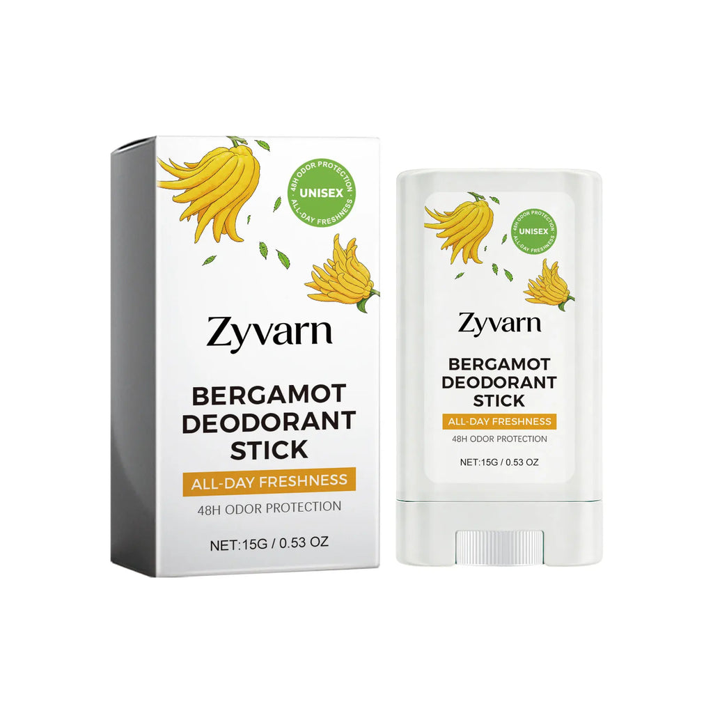ZYVARN Bergamot Deodorant Stick – All-Day Fresh Unisex 15g