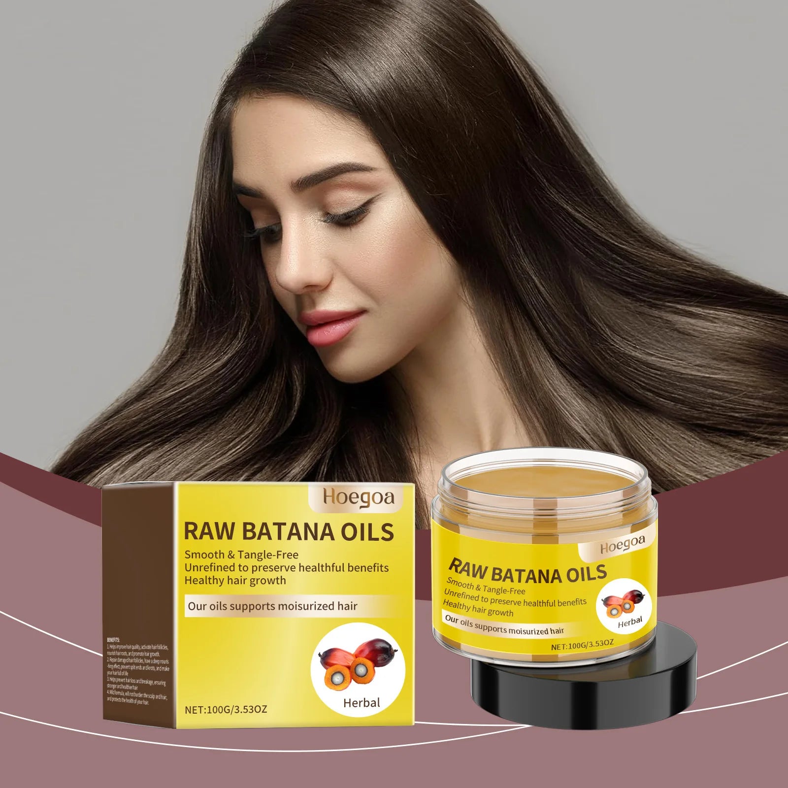 Batana Hair Moisturizing Mask Improving Growth Nutritious Root Scalp Treatment Oil-Control Repairing Damage Ginger Hair Care Oil Oasis Select