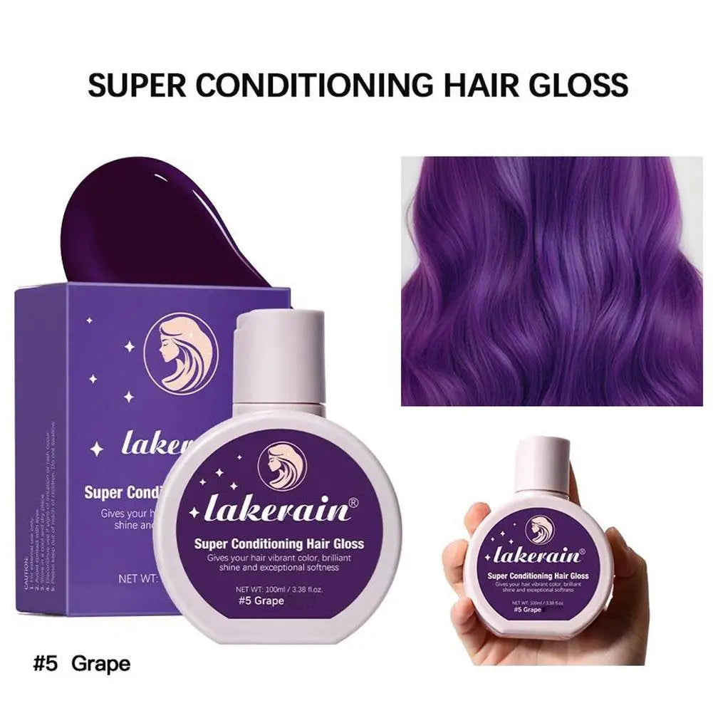 Hair Gloss Glaze Conditioner – Shine & Moisture for Brown Hair Hair Gloss Conditioner Oasis Select 05