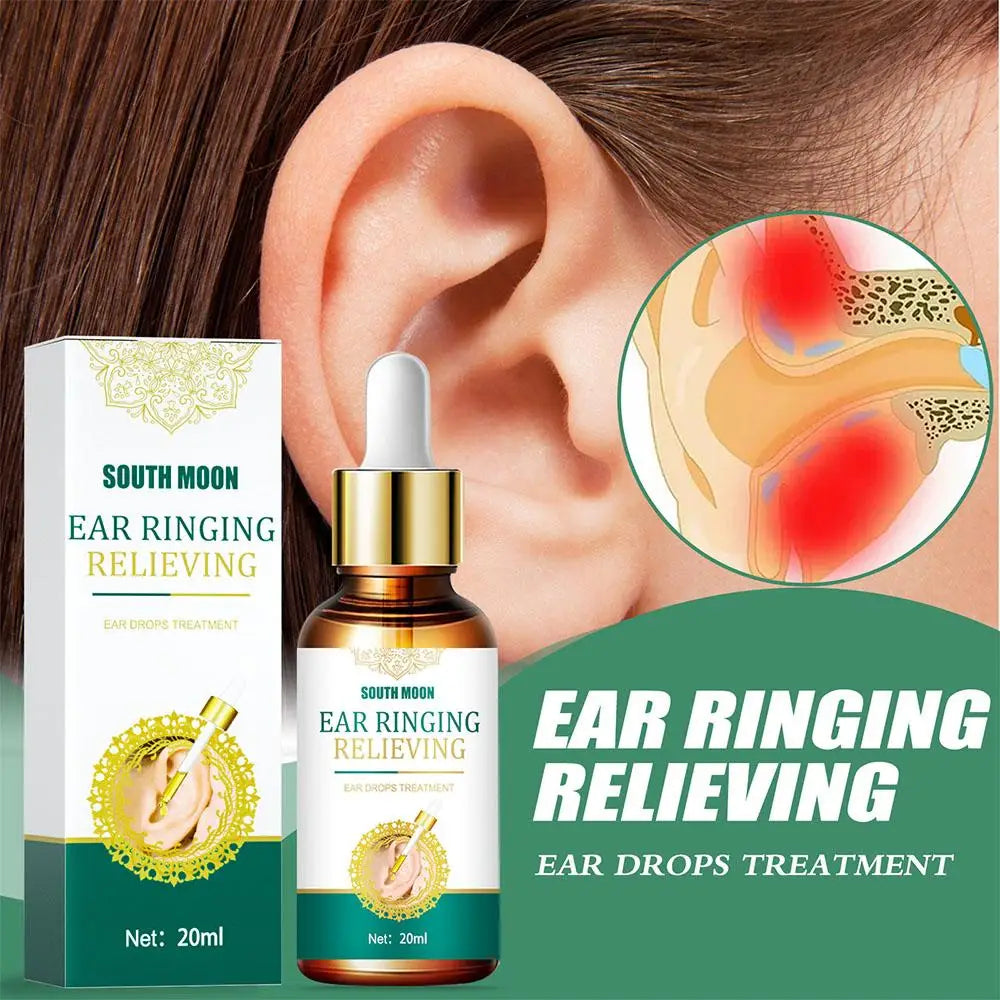 South Moon Tinnitus Ear Drops – Ringing & Ear Relief 20ml Tinnitus Ear Drops Oasis Select