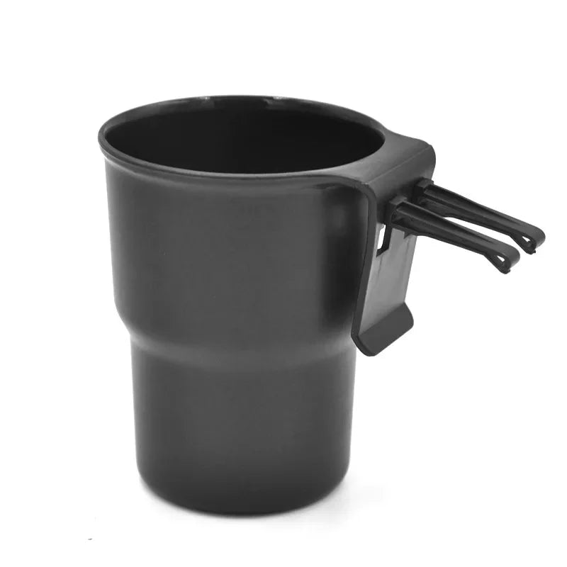 Car Water Cup Holder 2 in 1 Beverage Holder Trash Can Mobile Phone Holder Air Outlet Chair Back Door Armrest Multifunctional Box Oasis Select D
