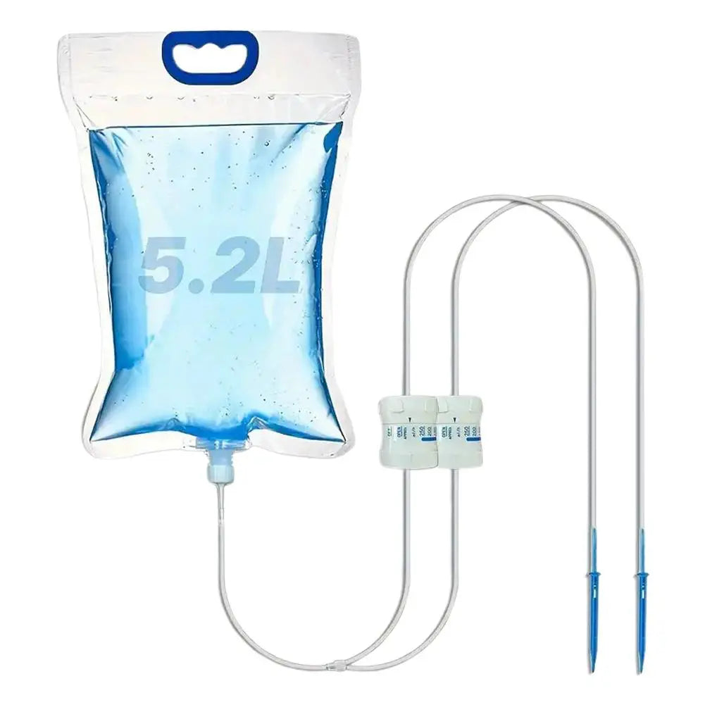 1pc 5.2L Automatic Watering Device Plant Watering Bag Control Of Water Dripping Flow Water Bag Lazy Travel Dripper Oasis Select B
