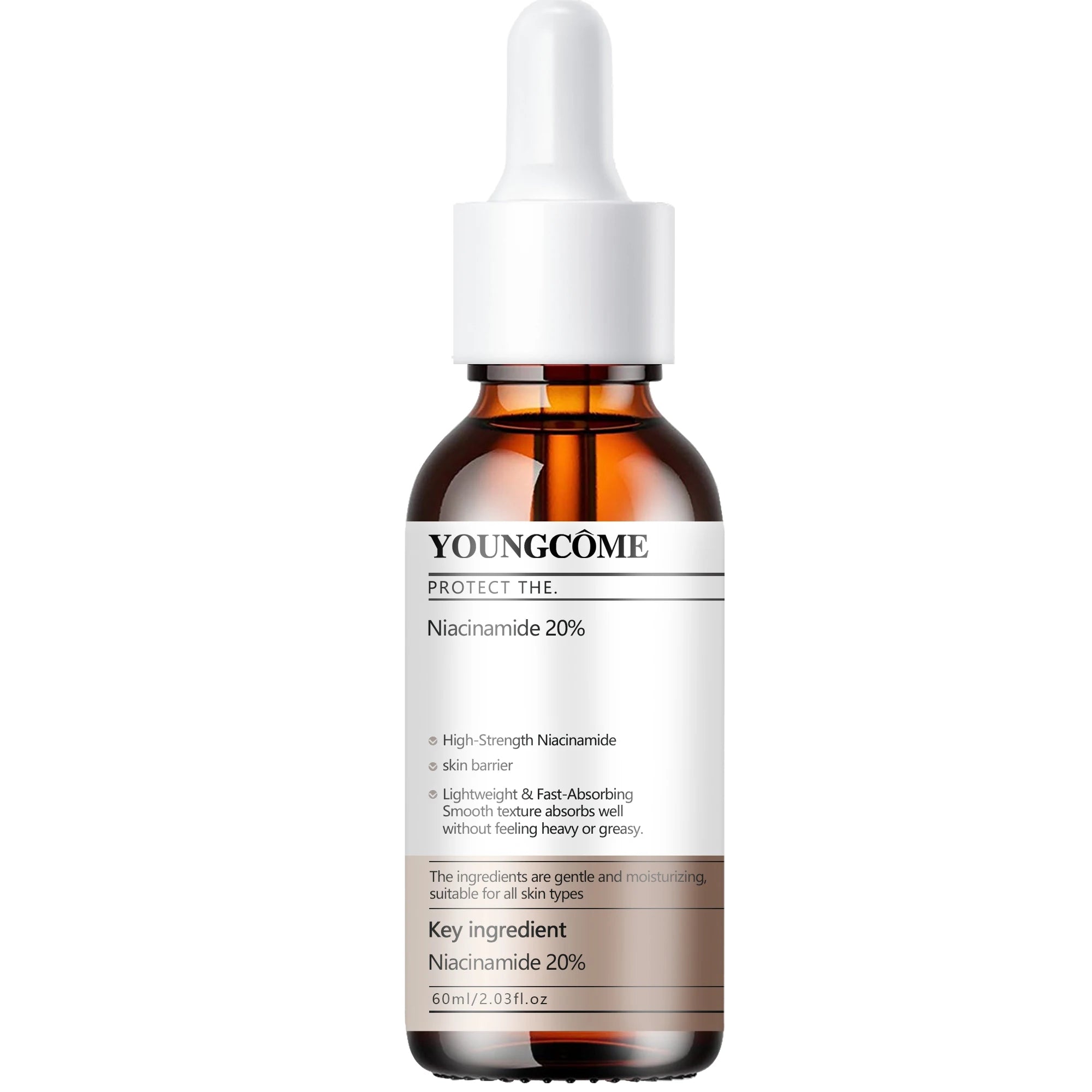 YOUNGCOME Niacinamide Hydrating Face Serum – All Skin Types Niacinamide Face Serum Oasis Select 60ml