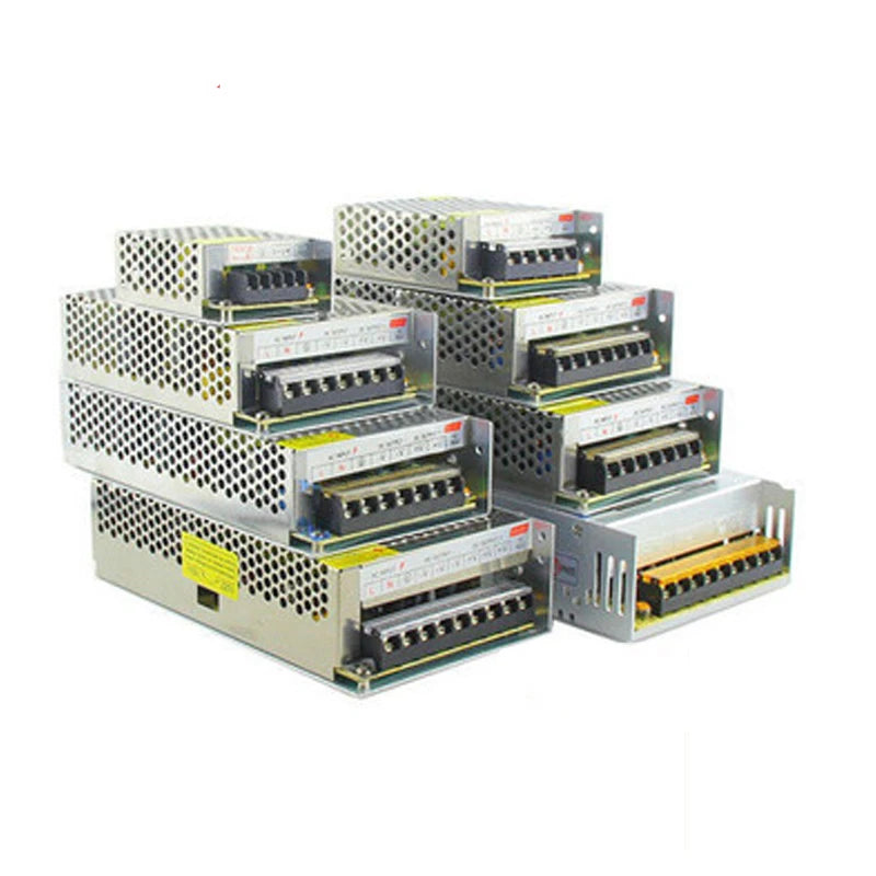 Switching Power Supply AC 110V 220V To DC 12 Volt 5V 24V 5A 10A 15A 20A 25A 30A 50A 500W 600W Led Strip Lights Transformers SMPS Oasis Select