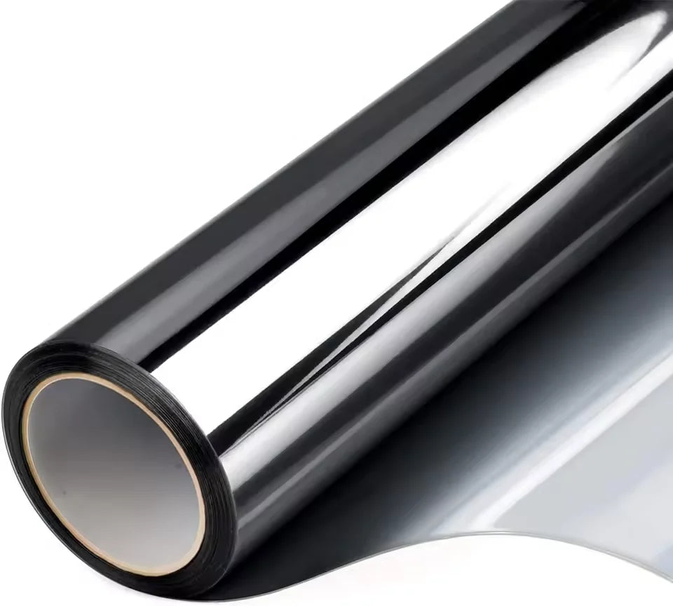 Home Glass Insulation Film Anti Peeping Privacy Protection Anti UV One-way Mirror Window Film Sticker Electrostatic Bonding Oasis Select 2 40cmX5m