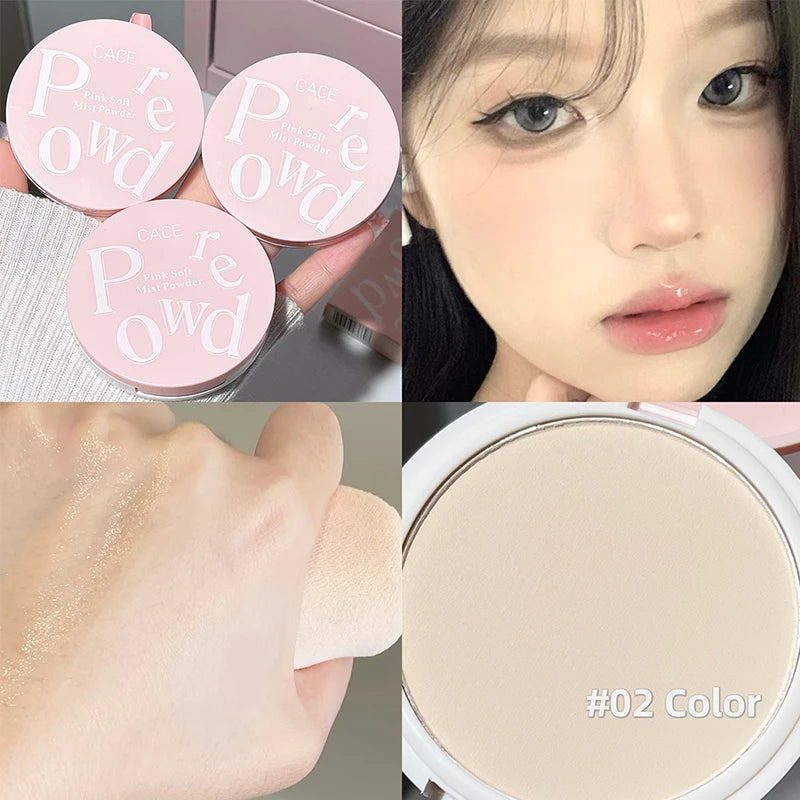 CACE 3-Color Pressed Setting Powder – Matte, Oil Control, Waterproof