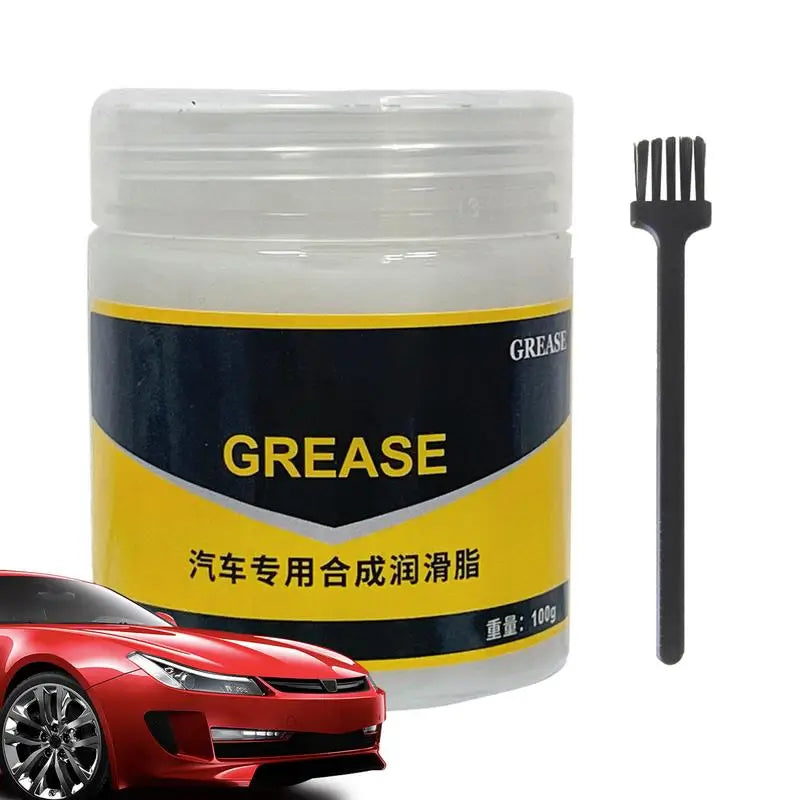 Car Door Hinge Grease 80g Car Window Track Lubricant Grease Multi-Purpose Long-Lasting Weatherproof Squeaky Door Hinge Lubricant Oasis Select