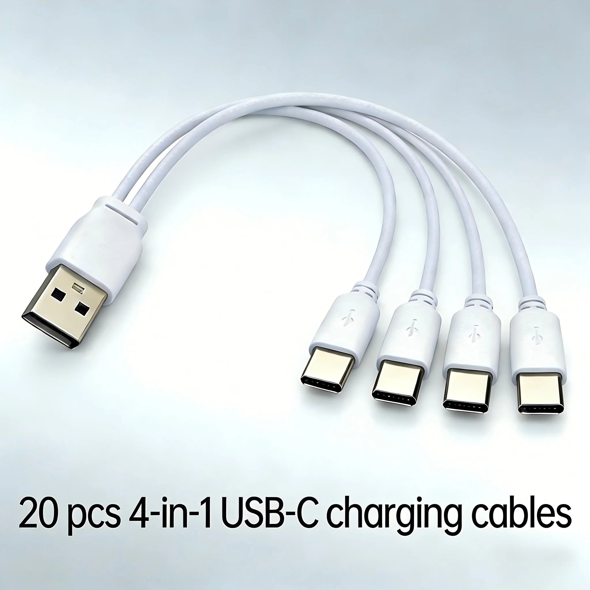 4-in-1 USB-C Charging Cable For Battery And other device Oasis Select 20 PCS Cables