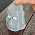3D Printing Fun Staring Dolls Creative Desktop Ornaments Cute Funny Home Decorations Prank Ornament Home Decor Oasis Select Gray
