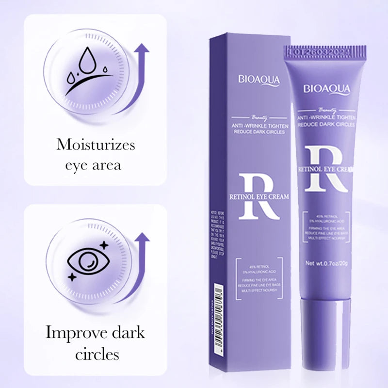 BIOAQUA Vitamin C Retinol Eye Cream – Dark Circles & Anti-Aging Eye Cream Oasis Select