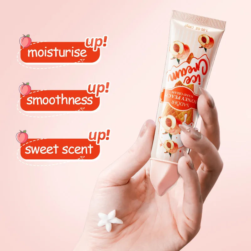 Fruit Ice Cream Hand Cream Set 5-Pack | Hydrating Moisturizer