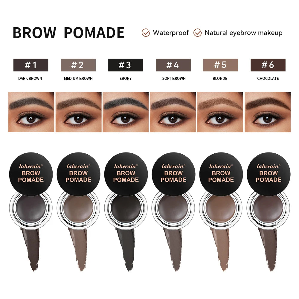 Wild Eyebrow Cream Smooth Styling Eyebrow Pomade Setting Eyebrow Wax Smudge Proof Eyebrow Dye Cream Oasis Select