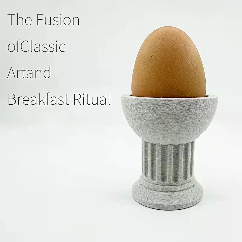 Miniature David Statue Figurine Roman Column Egg Cup & Decorative Collectible Sculpture Suitable For Desk, Car, Home Decor Oasis Select