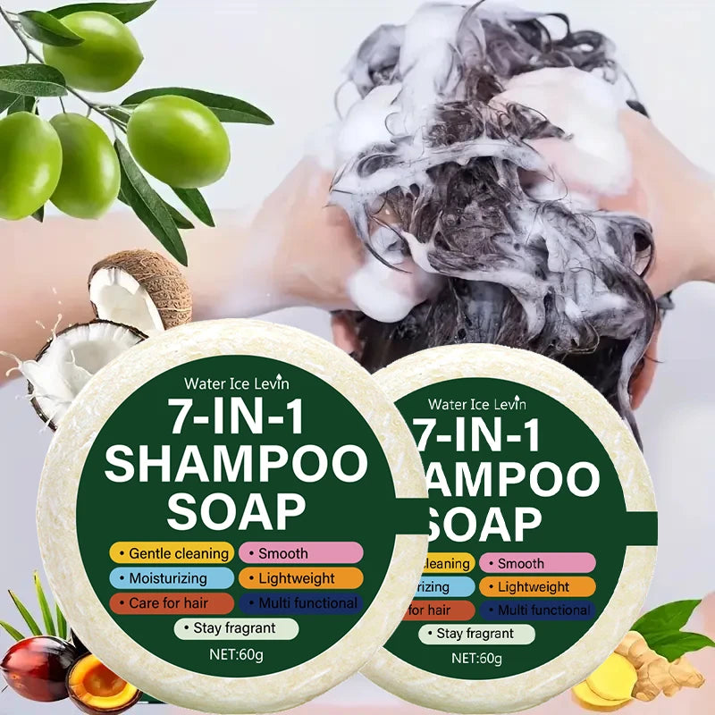 7-in-1 Plant-Based Shampoo Soap Bar | Hydrating & Cleansing Shampoo Soap Bar Oasis Select one 50g