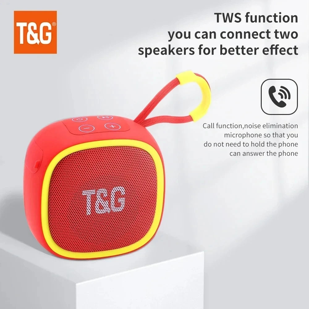T&G TG659 Portable Waterproof Bluetooth Speaker FM Radio