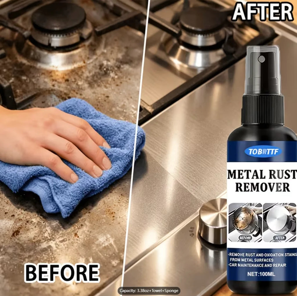 Metal Rust Remover Spray 100ml – Car & Kitchen Rust Cleaner Rust Remover Spray Oasis Select Default Title