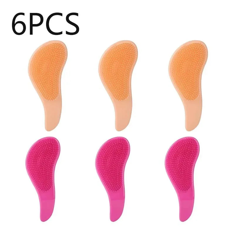 3/6Pcs Comb Anti-static Massage Hair Brush Tangle Detangle Air Cushion Hair Brush Comb Salon Barber Hair Styling Tools Oasis Select 6PCS MIX 2