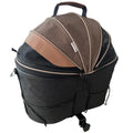 Bicycle Back Seat Dog Pet Car Bag Large Capacity Electric Car Blue Scooter Foldable Portable Canvas Car Bag Oasis Select Dark Brown 41x30x44cm