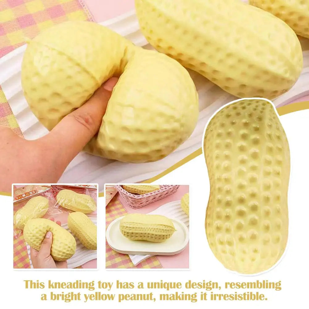 Peanut Stress Relief Squeeze Toy – ADHD & Autism Sensory Tool