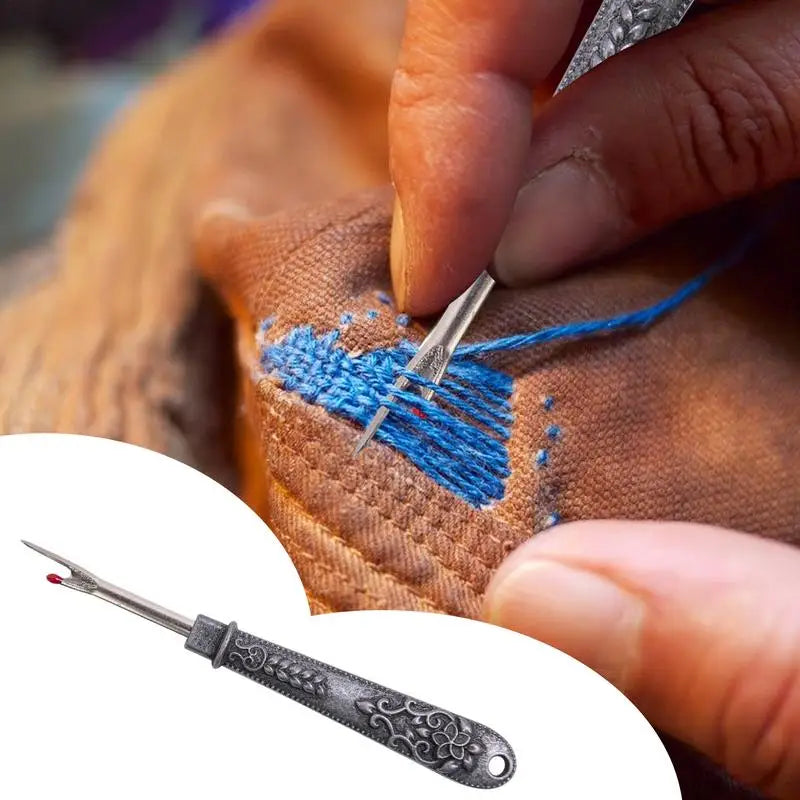 Seam Ripper Tool Vintage Thread Ripper Tool Metal Thread Ripper Unpicker Versatile Sewing Seam Cutter For Removing Sewing Thread Oasis Select