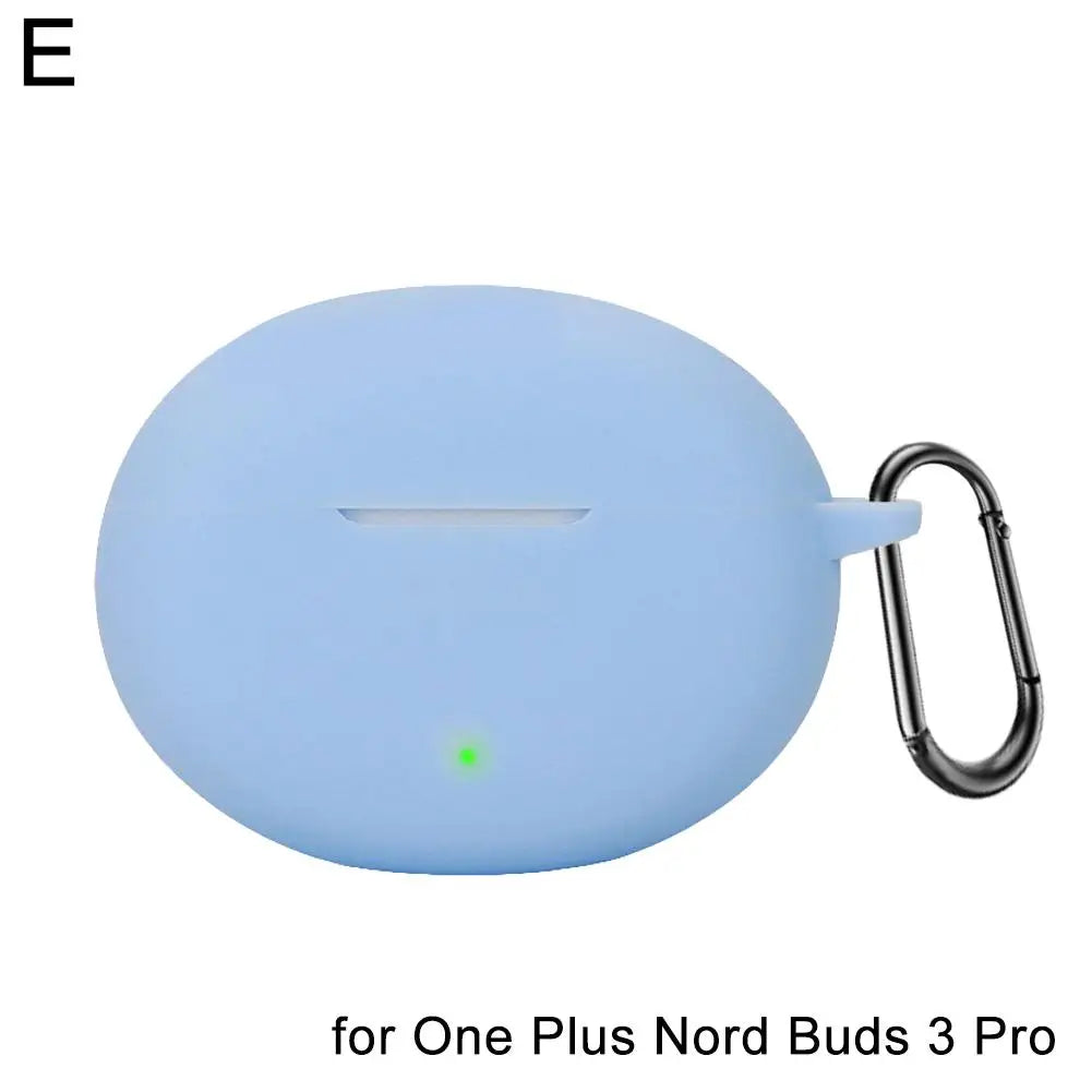 OnePlus Nord Buds 3 Pro Silicone Case Cover + Carabiner