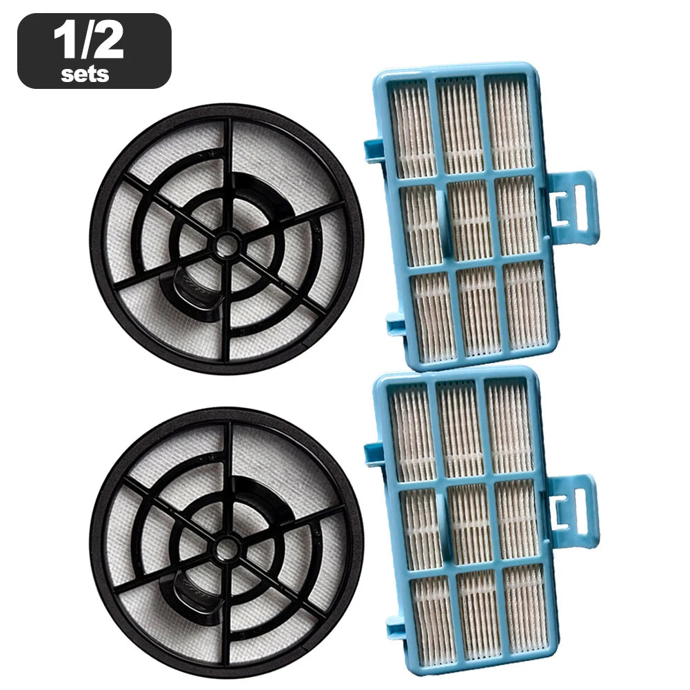 4 Pcs Washable HEPA Filter Set For Bagless Vacuum Cleaner 1000 Series XB1042/10 Replacement Home Clearing Parts Oasis Select