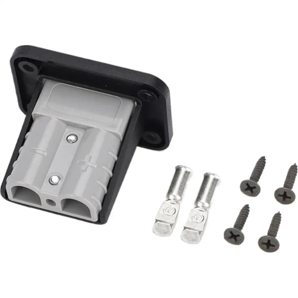 50A Flush Mount Connector Panel Base | RV Boat Trailer Truck