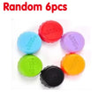 1/42Pcs Creative Silicone Beer Bottle Cap Preservative Cover Bottle Cover Vinegar Soy Corktail Lid Wine Savers Bar Accessories Oasis Select random 6pcs