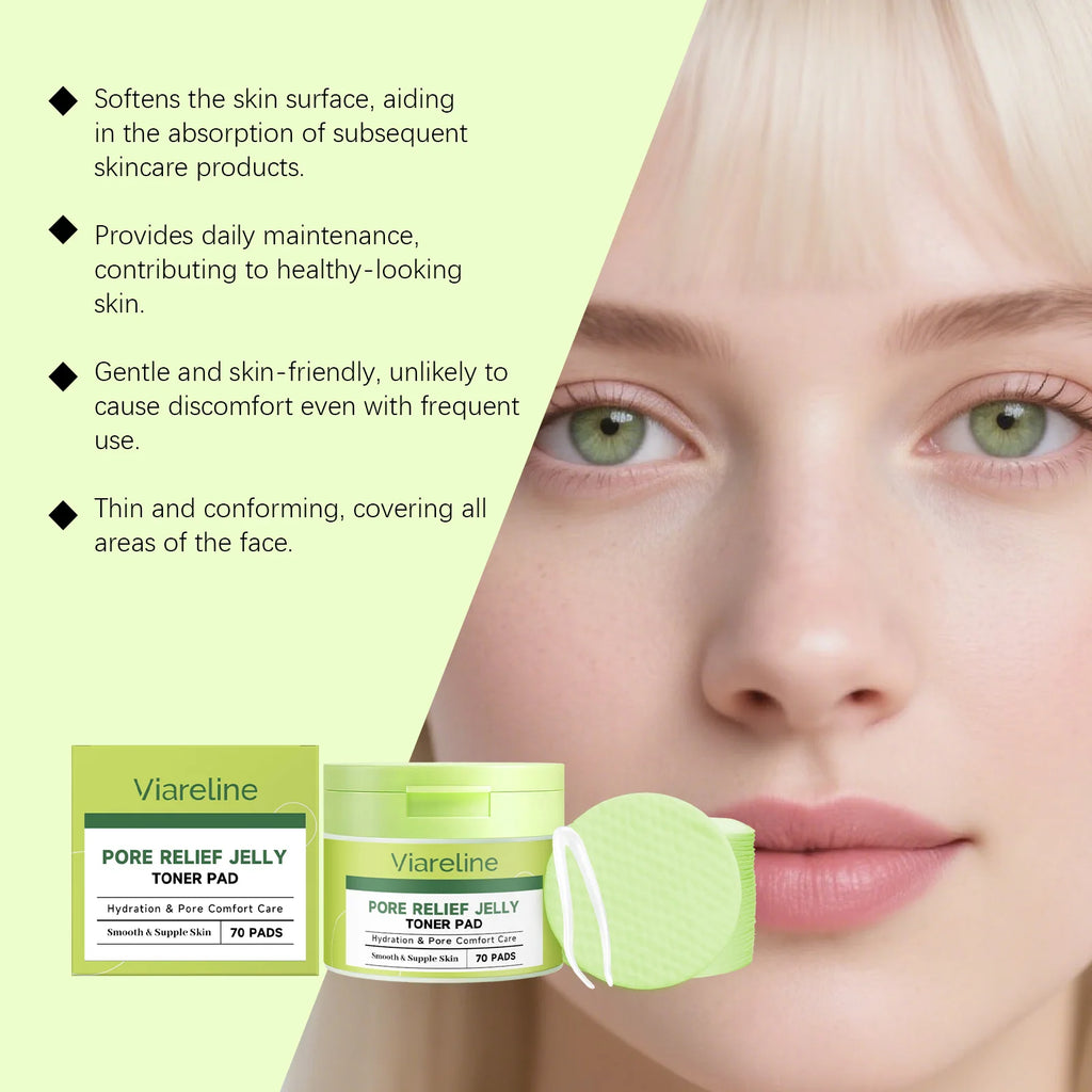 Moisturizing Calming Toner Pads Deep Hydrating Moisture Sooth Improve