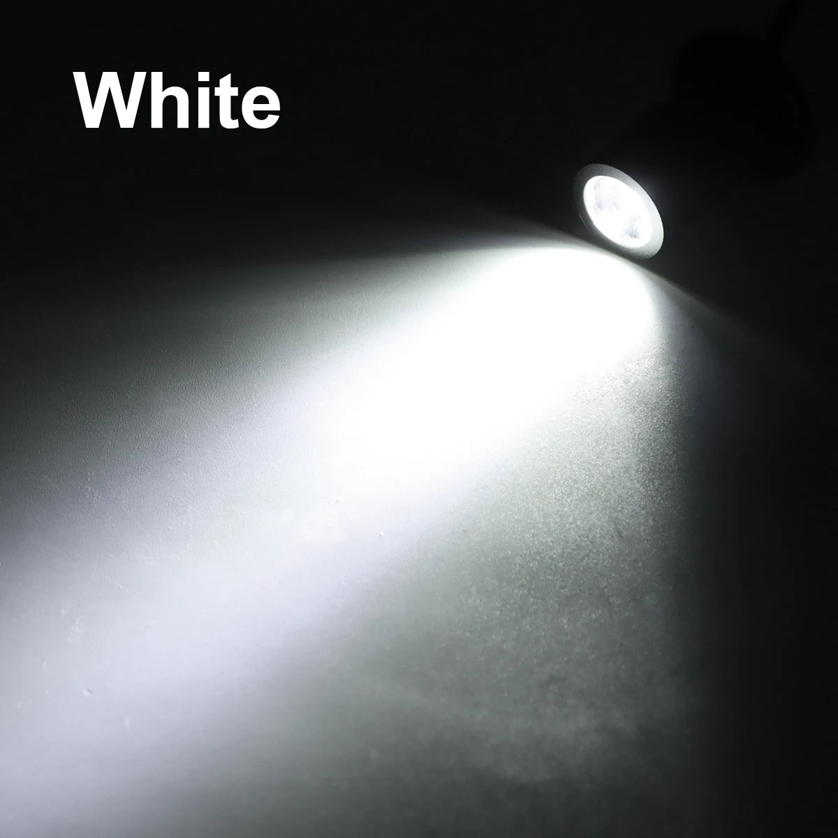 1W LED USB Spotlight DC5V Surface Mounted Ceiling Mini Spot Light for Shop Mall Jewelry Cabinet Showcase Counter Lamp DIY Decor Oasis Select White White Shell