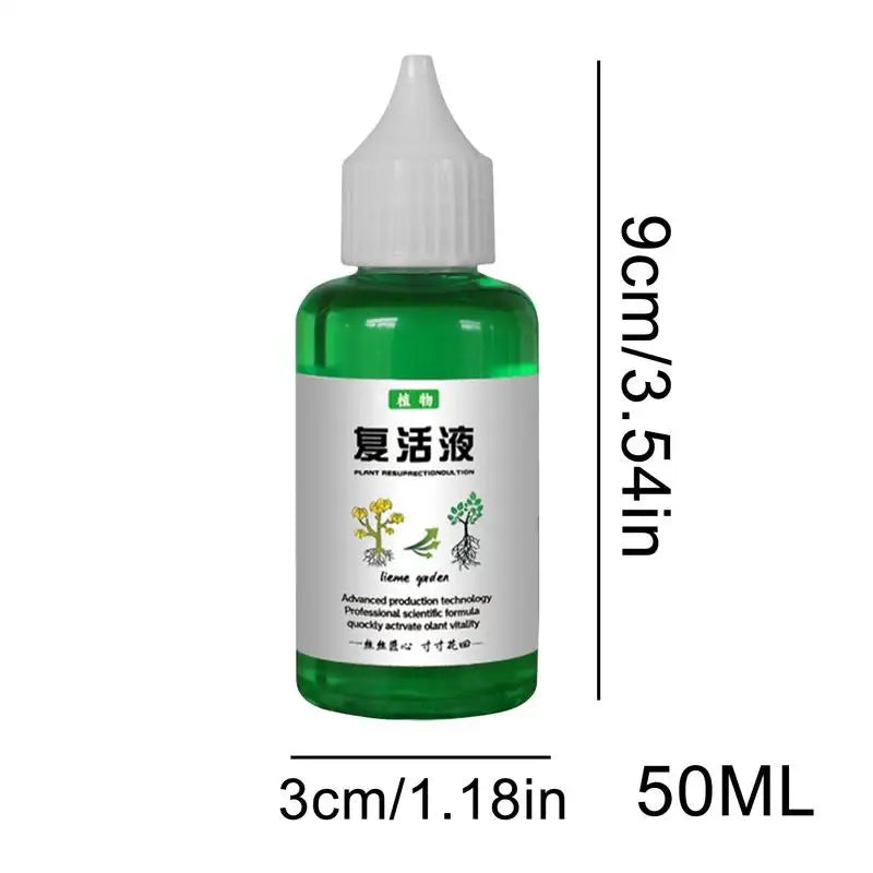 Plant Revitalizer Resurrection Liquid 50ml Fertilizing Liquid Concentrate Fertilizing Liquid Concentrate Plant Promotes Growth Oasis Select