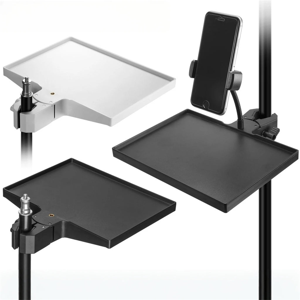 Meeting Rooms 22.5x16.5cm 8.85x6.5inch Microphone Stand Tray Compatible With Various Microphone Stands Microphone Stand Oasis Select