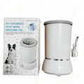 USB Rechargeable Automatic Cleaner Portable Dog Paw Washer Electric Massager for Small To Medium Dogs Cats Paw Cleaner Massager Oasis Select WHITE