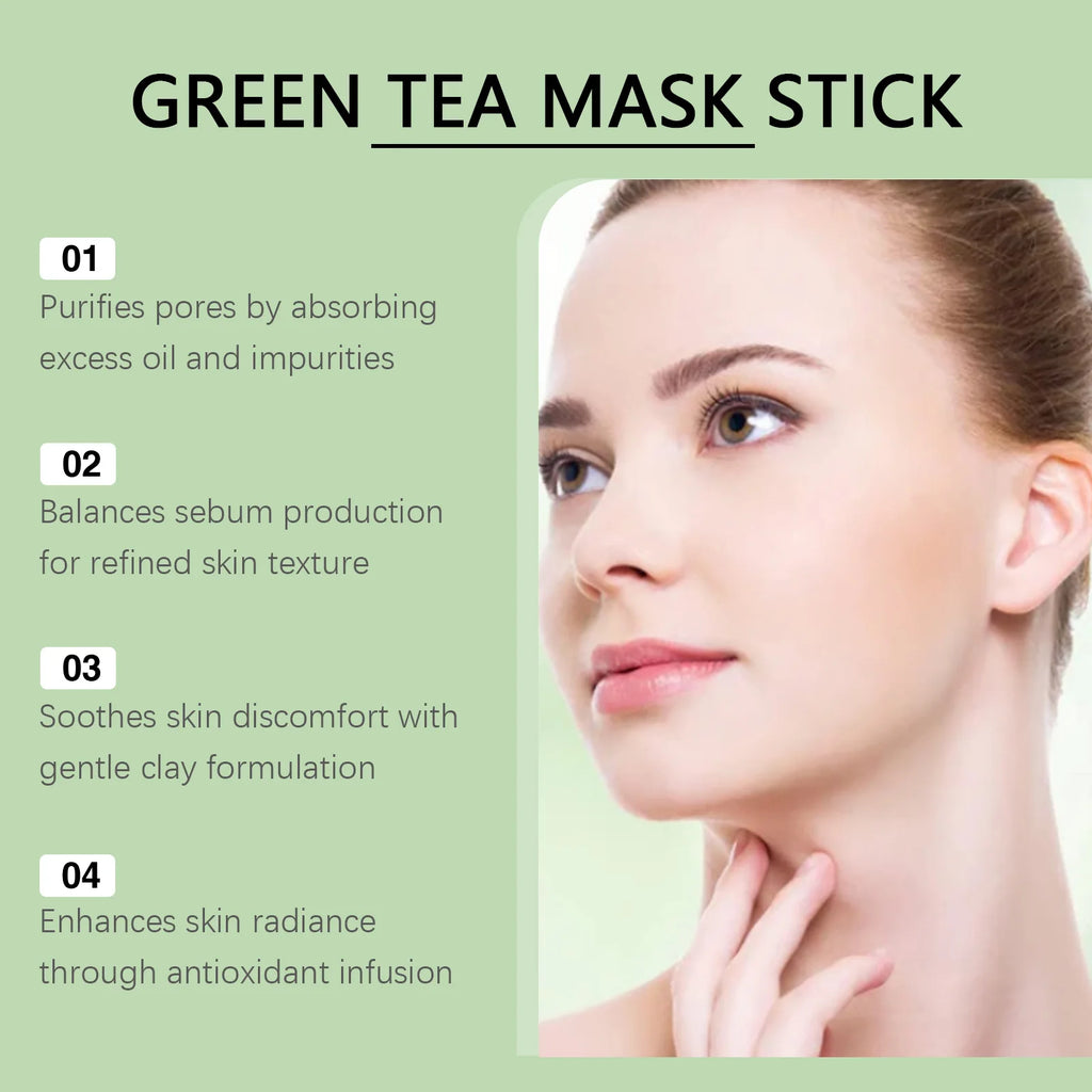 HOYGI Green Tea Cleansing Mask – Blackhead & Pore Purifier