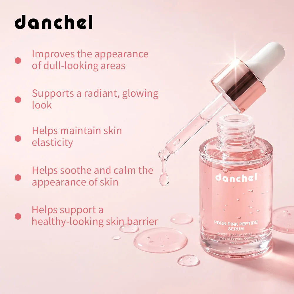 PDRN Pink Peptide Serum Long-Lasting Hydrating Fast-Absorbing Glow Care Serum Nourish & Repair Dryness for All Skin Types Oasis Select