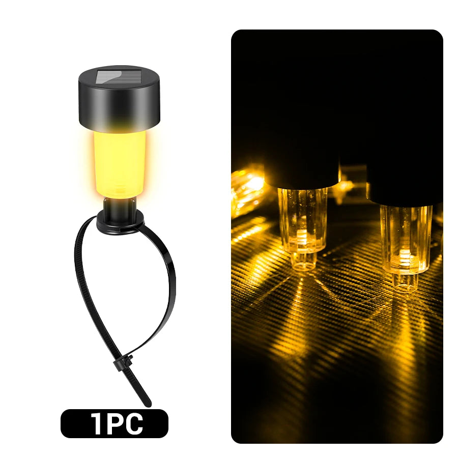 Solar LED Pool Rail Lights | IP44 Waterproof | 1–6 Pcs