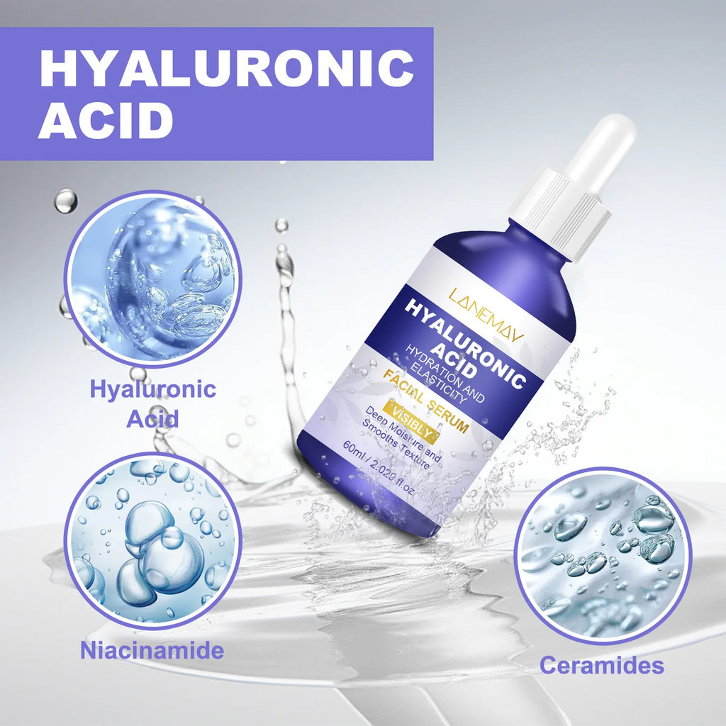 60ml Hyaluronic Acid Face Serum – Brightening & Pore Minimizing