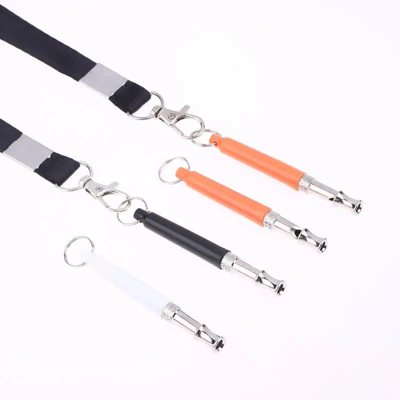 1Pcs Adjustable Ultrasonic Dog Whistle with Cord Silent Barking Control Pet Training Supplies Discipline Flute for Dogs Oasis Select