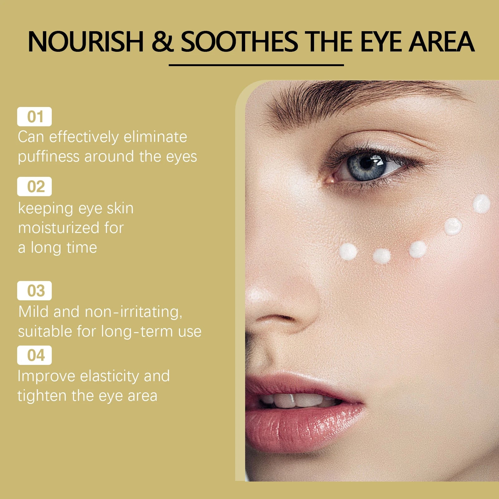 Hoygi Bee Venom Eye Cream – Dark Circles & Firming Eye Cream Oasis Select