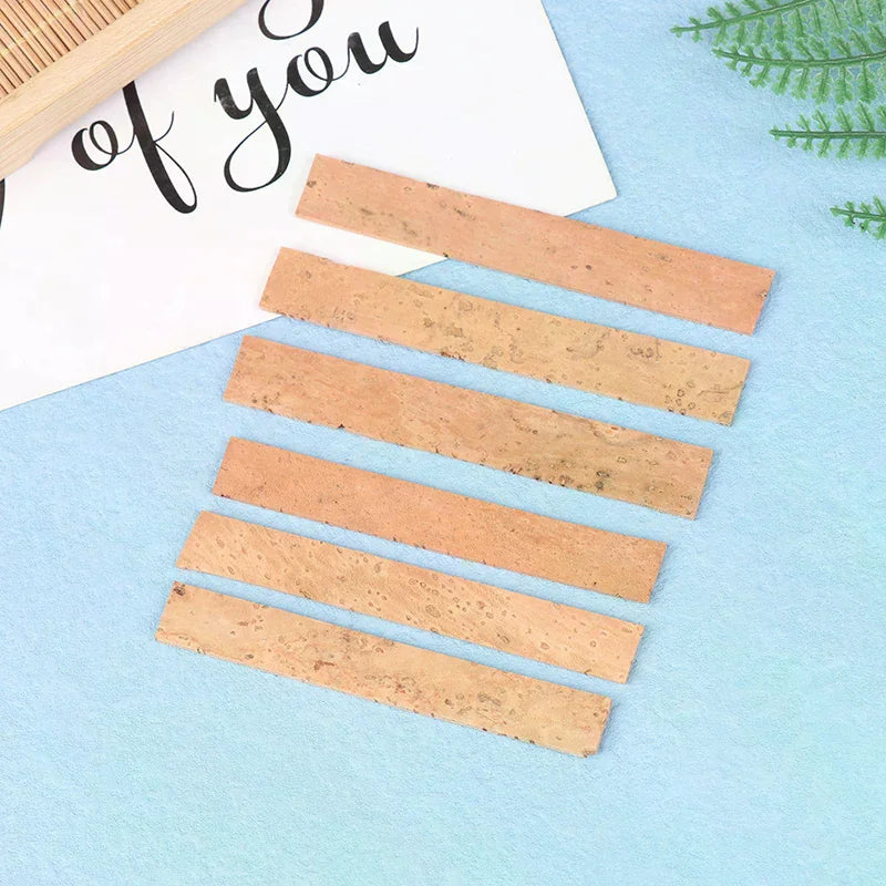 10Pcs Clarinet Cork Saxophones Clarinet Neck Cork Joint Sheets for Saxophones Musical Instruments Accessories Oasis Select