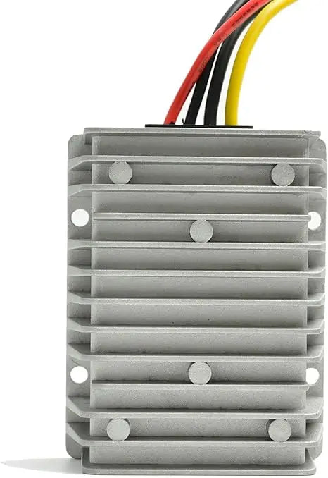 DC Regulator 60V 72V Step Down to 12V 20A Waterproof Converter Power Supply Module Buck Transformer for Golf Cart forklifts Car Oasis Select 60V72V to 12V 20A