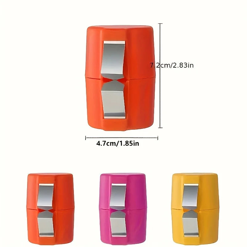 Stainless Steel Household Egg Opener Creative Cute Egg Shell Opener Portable Kitchen Baking Tool Egg Peeler For Cooking Gadgets Oasis Select random color 3pc