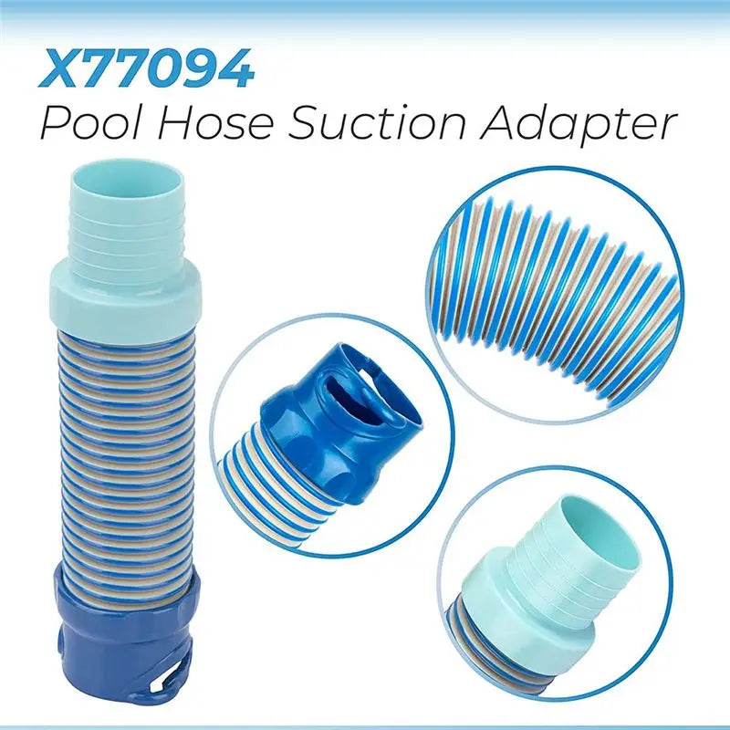 LIKE WISH 3.28FT R0527700 Pool Vacuum Hose X77094 Hose Adaptertwist Lock Hose Replacement Parts For MX6 MX8 Pool Cleaner (3 Pack Oasis Select