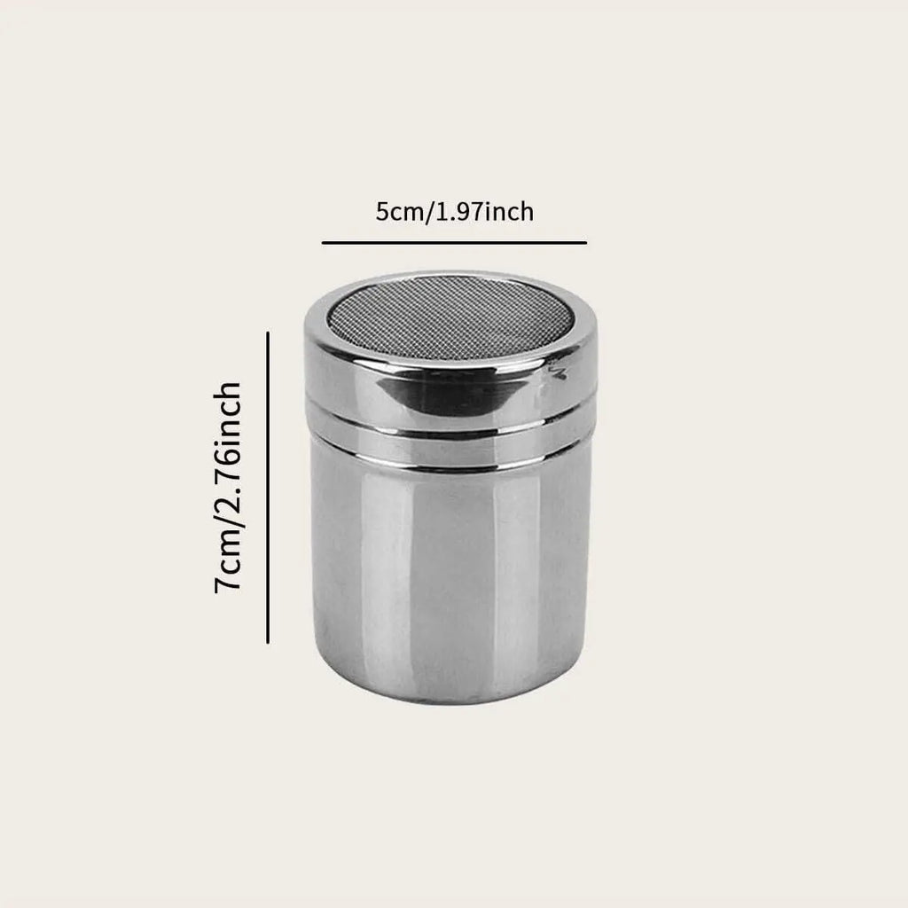 Stainless Steel Mesh Powder Shaker – Cocoa, Spice & Sugar Spice & Powder Shaker Oasis Select