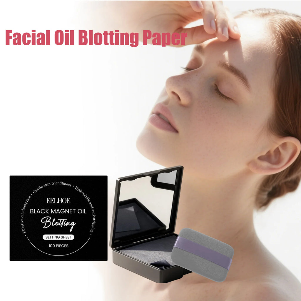 Eelhoe Oil Blotting Sheets 100 Pack – Shine Control with Mirror Oil Blotting Sheets Oasis Select