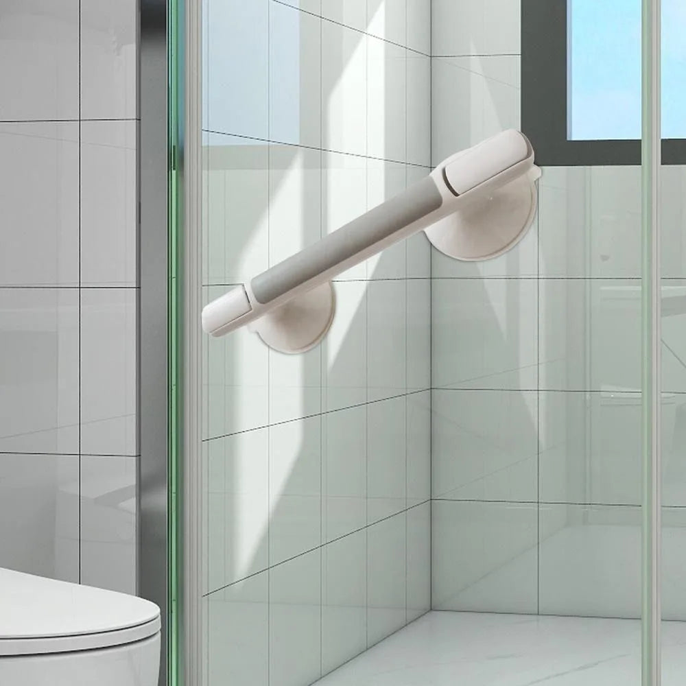 New Suction Cup Bathroom Grab Rails Non-slip No Punching Shower Safety Grab Bar Suction Safety Handle Elderly/Children Oasis Select