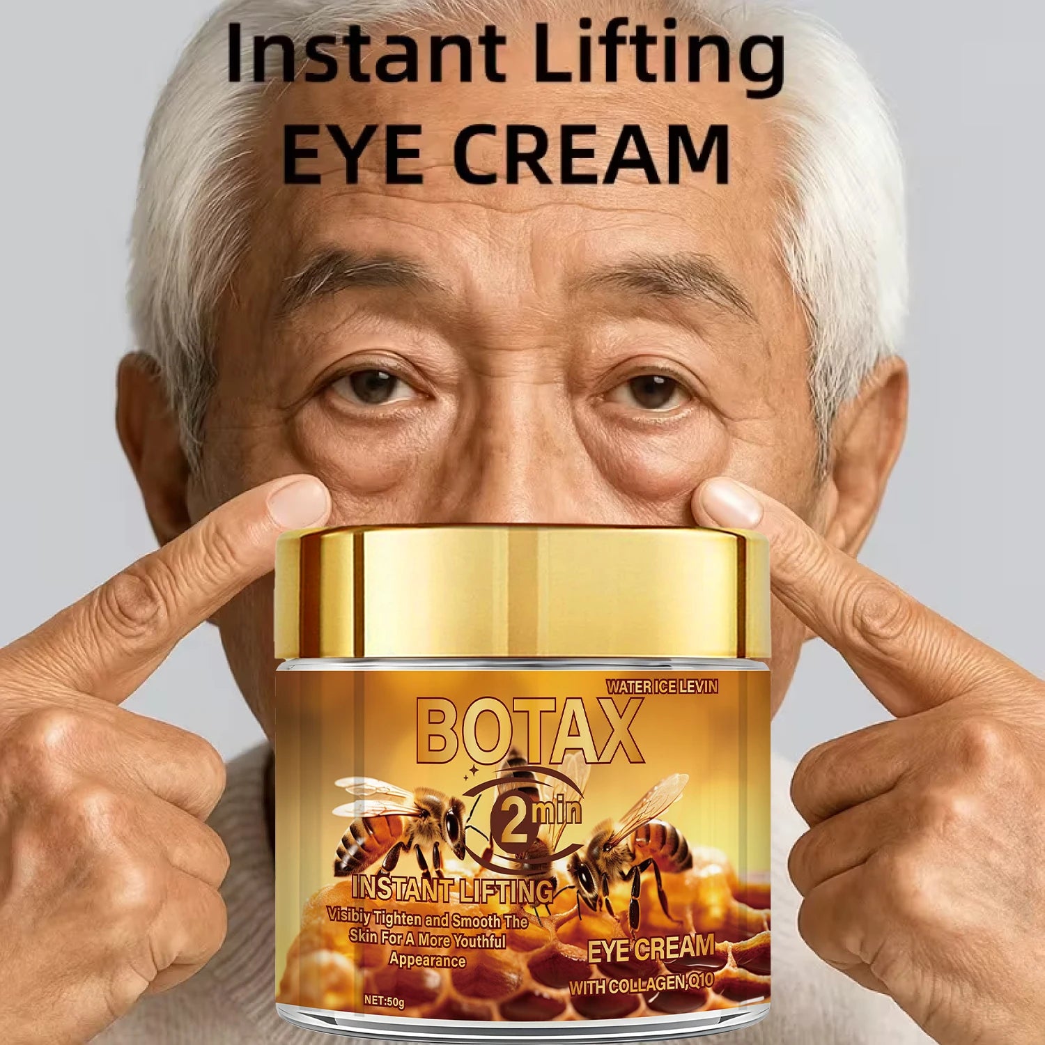 BOTA Instant Lifting Eye Cream with Bee Venom & Retinol, Anti-Aging, Reduces Wrinkles & Firms Skin, All Skin Types. Oasis Select