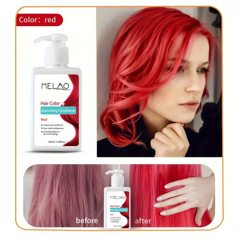 MELAO Semi-Permanent Hair Color Depositing Conditioner