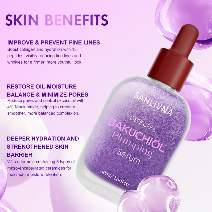 Vitamin C Niacinamide Brightening Face Serum with Bakuchiol Brightening Face Serum Oasis Select