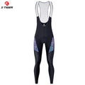 X-TIGER Men's Cycling Bib Pants Reflective Shock Absorbent Breathable MTB Mountain Road Bike Pants with Pocket Tights Oasis Select XM-CBK-34501 M